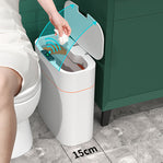 Smart Trash Can With Lid For Bedroom And Living Room Kitchen Storage Box Trash Can Induction Small multiuse Automatic Smart Dustbin Smart Trash Bin